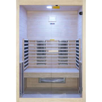 Инфракрасная сауна Duet Smart Hemlock
